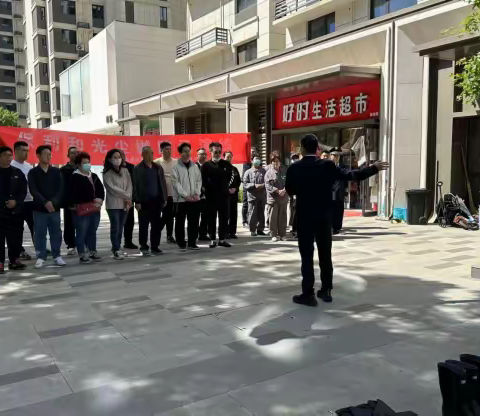 以练备战 以演筑防 仓兴街社区开展防汛应急演练