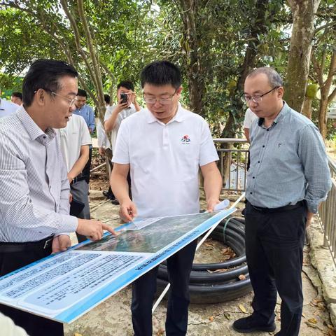 市委常委、市政府副市长薛永森同志带队到汤他水系开展2025年第一季度巡河督查工作