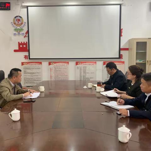 唐南江副主席到坡心镇调研督导乡村振兴迎检工作