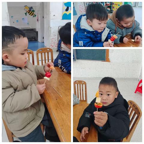 💖忆传统，品酸甜🍡🍡🍡，串起趣味童年！🍭🍭安皋实验幼儿园冬天里的第一串糖葫芦🍡🍡🍢！