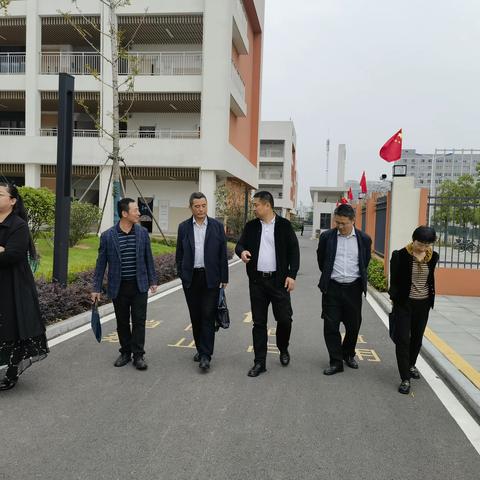 督导入校促提升，清廉建设树新风——滨河小学迎接督学联合视导工作