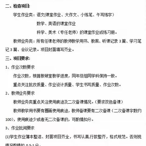 业务检查落实处，学习交流促成长——兰陵县第十二小学业务检查活动