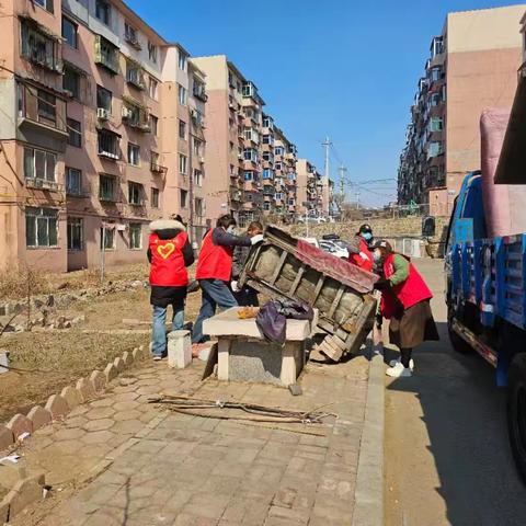 刘山街道安泰社区开展环境卫生大清理行动