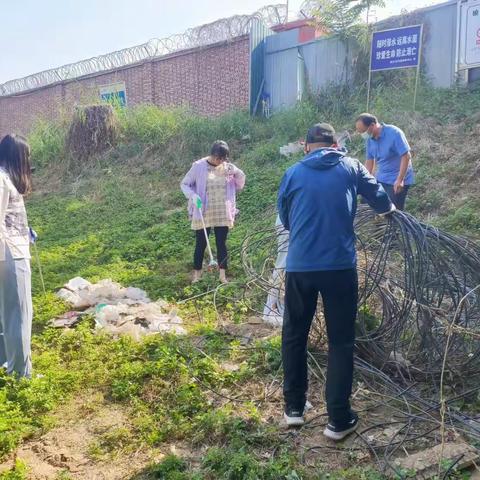 【三零创建】中同街街道幸福里社区开展常态化河道巡查整治活动