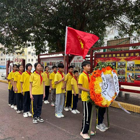 缅怀先烈爱国魂 吾辈自强勇传承——清明节祭扫烈士墓活动