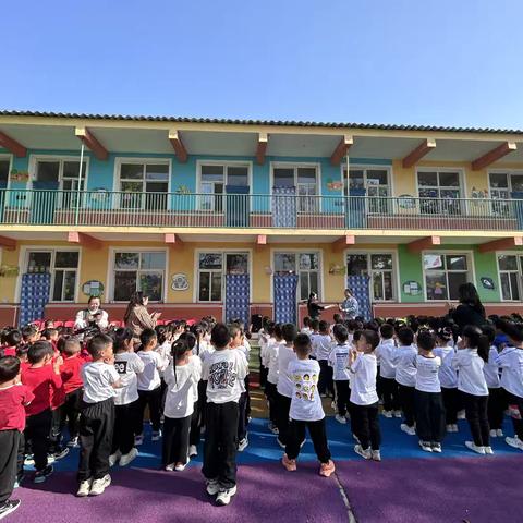 东营幼儿园队形队列展演活动