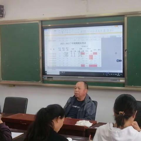 “以考促教，以思促学”——四间房镇第二初级中学第一次月考
