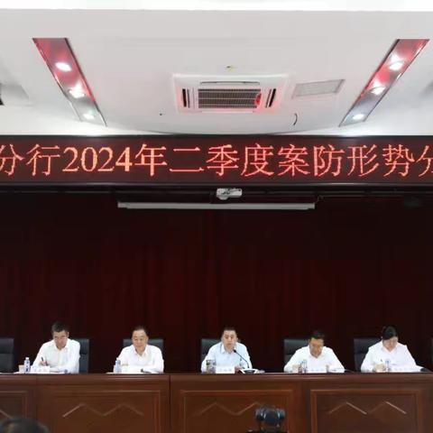 通辽分行召开2024年二季度案防形势分析会