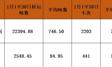 江汉城资固废服务组1月月报