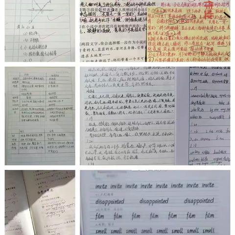 贾宋镇初级中学寒假作业检查活动