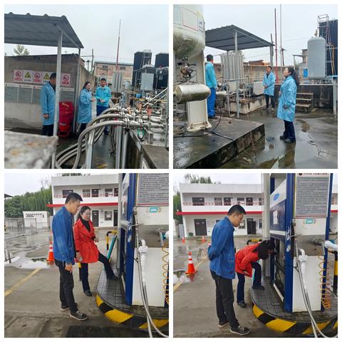 市安委会节日期间对我县燃气安全进行督导帮扶