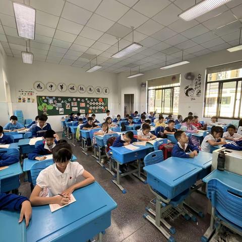 中航城小学1905书法小总结