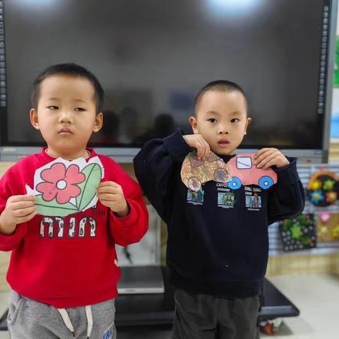 神木二十一幼小四班15-16周幼儿园室内活动精彩瞬间记录（一）