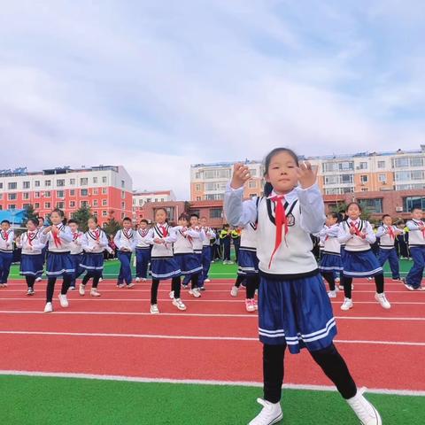 前郭县实验小学韵律操比赛