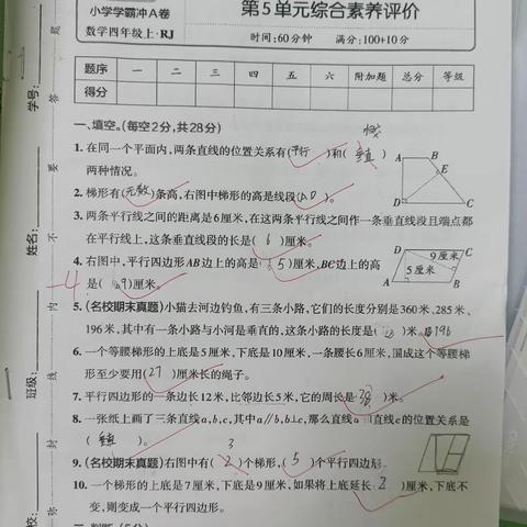 《众星手拉手》四年级周总结