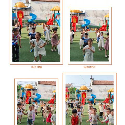 苑楼小学幼儿园中班一周的精彩片段