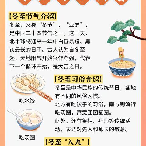 冬至：传统与现代的交汇----苑楼学校幼儿园大班的小朋友冬至送祝福