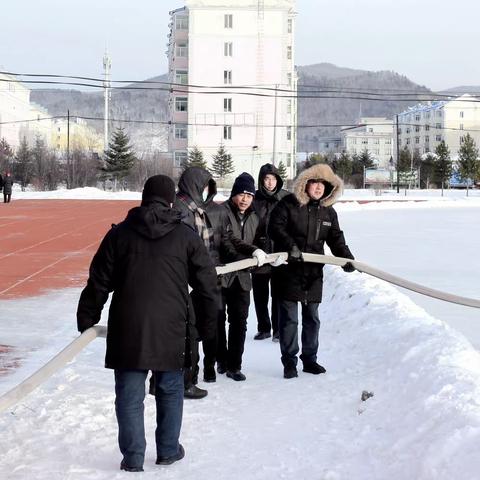 大兴安岭地区第十六届中小学生冰雪运动会各项筹备工作（新林篇）