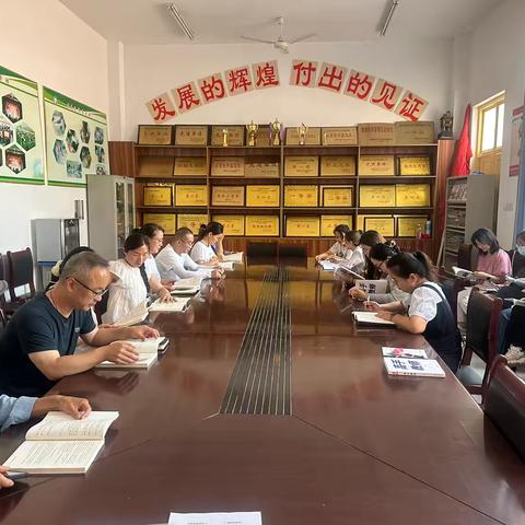 悦读悦享｜韩集镇六二七小学教师阅读活动（六）