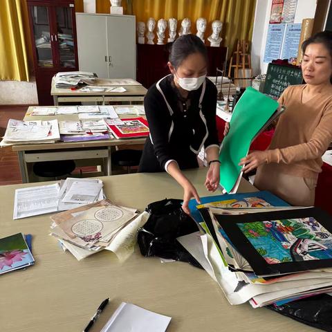童心绘丹青 笔墨颂党恩 ——昆明重工中学美术教研组成功举办2025年中小学绘画书法比赛