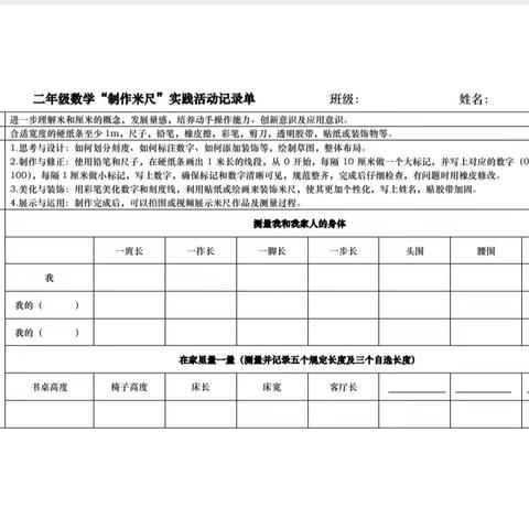 二（2）班周末实践作业（一）