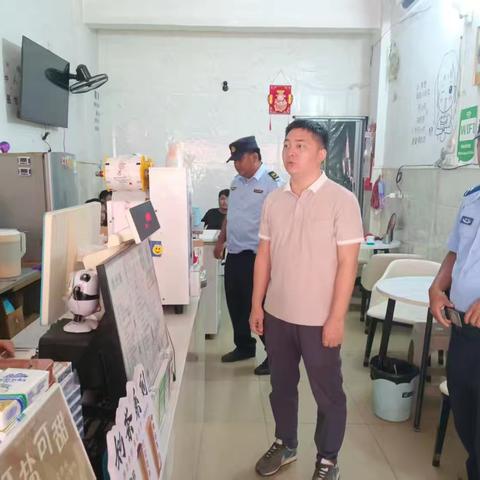 护航开学季！文罗镇开展校园周边重点场所专项排查