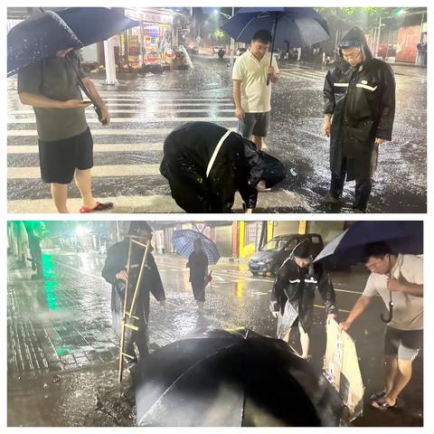 迅速响应！堂街镇全力应对强降雨天气