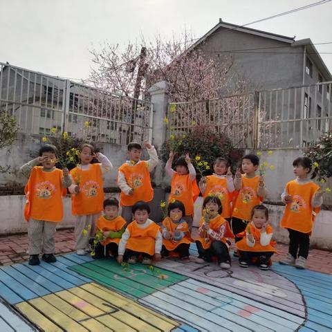 暖风三月·共“植”美好——丰溪街道中心幼儿园植树节活动