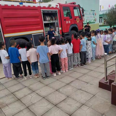 【消防车🚒进校园】天宫幼儿园消防安全教育活动