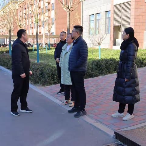 县政府领导到赞皇县 第四中学检查指导工作