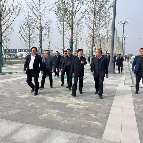 市人大常委会副主任杨宗科一行来我区产教园区视察职业教育发展情况