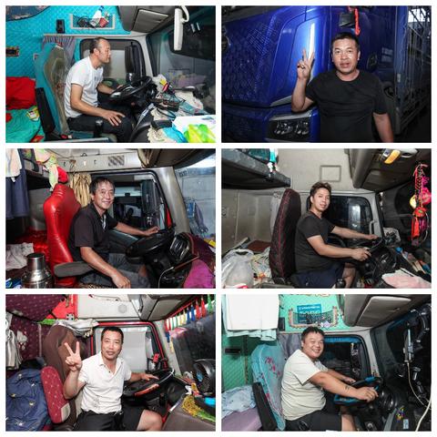 【货车司机驿站项目】心灵成长的家:定格风采！货车司机驿站为货车司机拍摄工作照，12寸影像留存奋斗瞬间