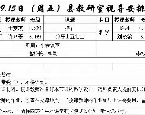 教学视导明方向，精准把脉促提升————记庆云县教研室莅临学苑路小学视导