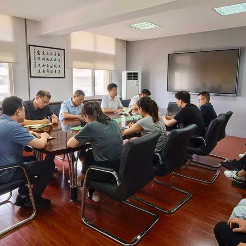 工信商务局全力做好安全生产、防汛备汛工作