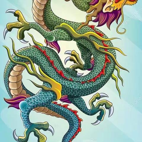 Kiss baby ——启智班美术🎨第十节课《中国龙🐲》