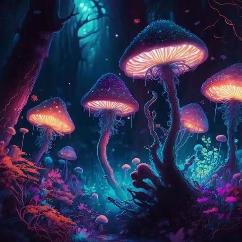 【福安小时代美术】 米妮班美育第八节课《蘑菇森林🌳》