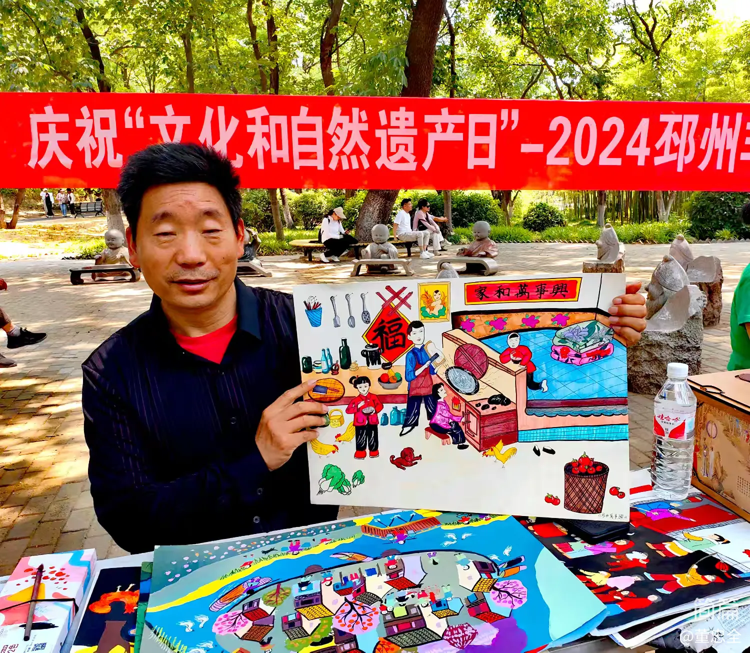简篇-浓情端午 魅力非遗
邳州非遗走进艾山景区宣传展演展示活动精彩纷呈