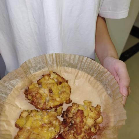 韶实美食周记分享之鸡肉土豆饼