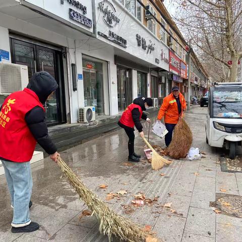 雷锋行动我实践 雷锋精神我传承——金都社区开展环境卫生大清扫志愿服务活动