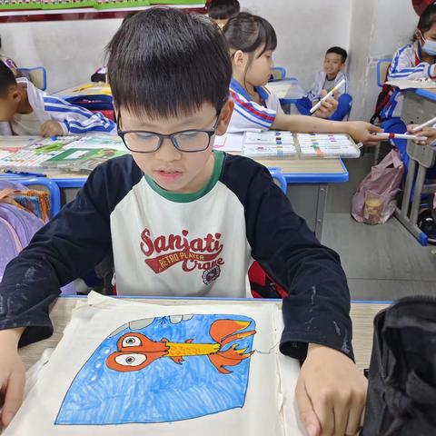 《剪刀添画》研究课