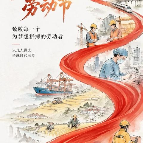 弘扬劳动精神  谱写时代华章—— ‍东港里小学三年三班五一劳动节主题升旗仪式