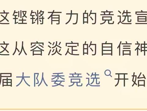 强国复兴有我  争做新时代好少年 ‍——铁路斜街小学少先队 ‍大队委换届竞选