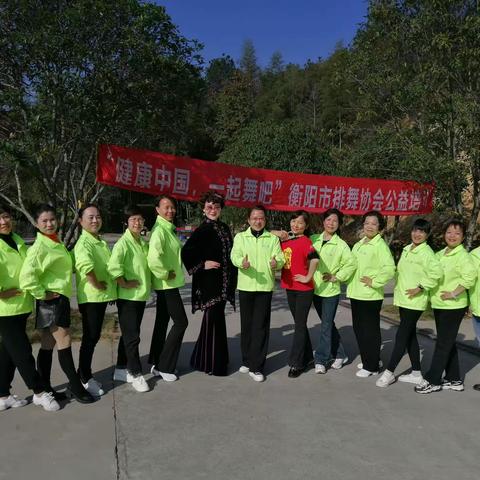 美好生活同爱同在     衡阳市排舞协会开展主题党日暨团建活动