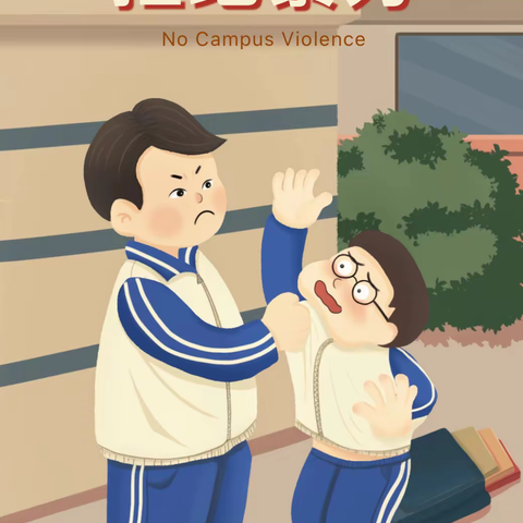 学会自我保护，                   向校园欺凌说“不”！