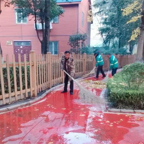 强化公园深度保洁力度 让市民游园更舒心