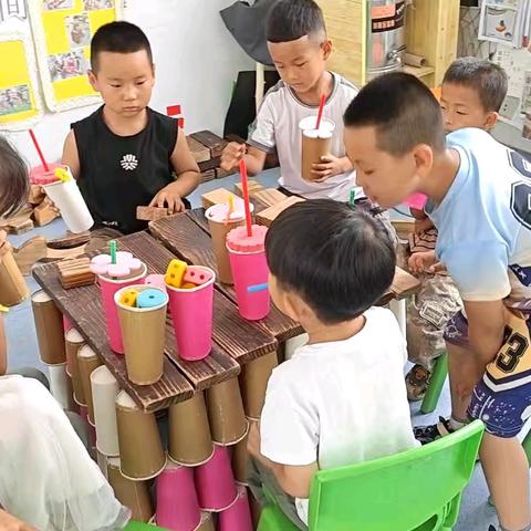 《饮品店》赵寨子镇中心幼儿园蒋官屯分园中班观察记录