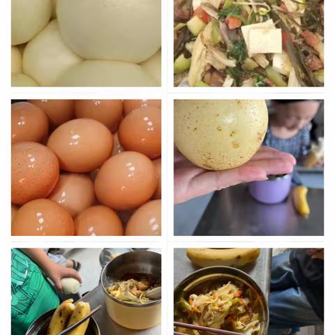 今日份午餐，河南烩菜，大白馒头，主打一个地方特色，外加水果，（香蕉，梨，任选其一）鸡蛋。