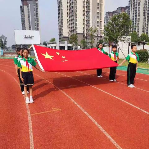 勿忘国耻，铭记九一八——泰安市实验学校博城学校升旗仪式