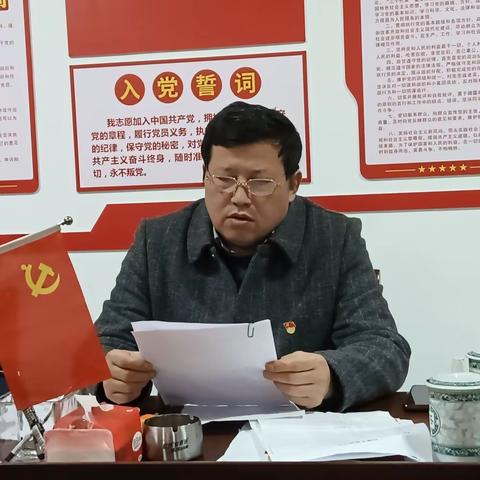 “党员带头抓落实，奋发有为勇争先”———群心沙溪党支部二月主题党日活动