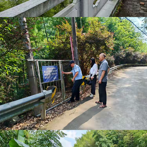 南霞乡开展“河长+警长”联合巡库行动